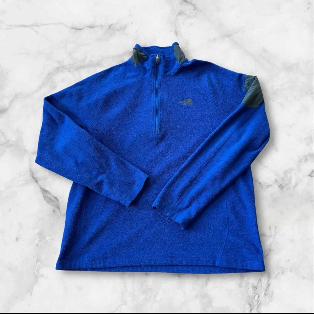Men's‎ THE NORTH FACE Flashdry Fleece Zipped Pullover Top Jacket Size Large